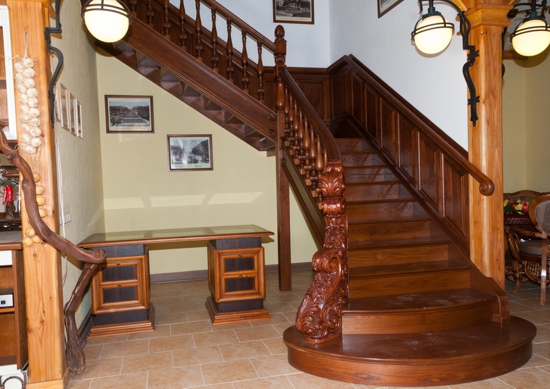 Лестницы в деревянных домах