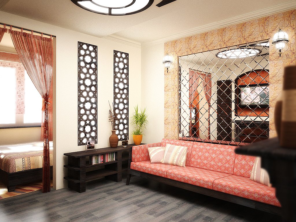 Отделка помещения в марокканском стиле